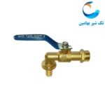 شیر حیاطی دسته گازی تکشیر 1/2 - Image 3